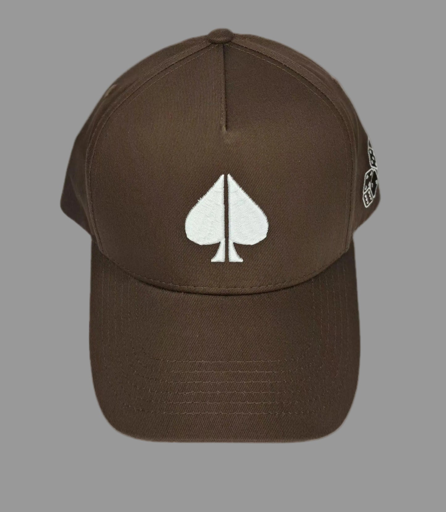 Brown High Stakes Panel Cap