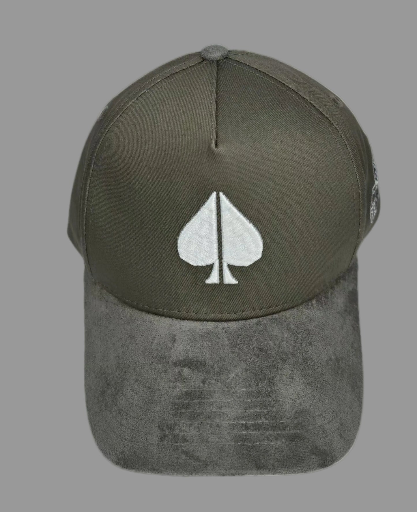 Gray High Stakes Panel Cap