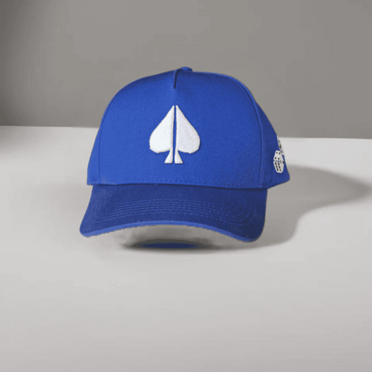 Blue High Stakes Panel Cap