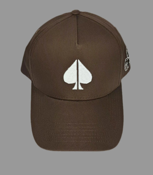 Brown High Stakes Panel Cap